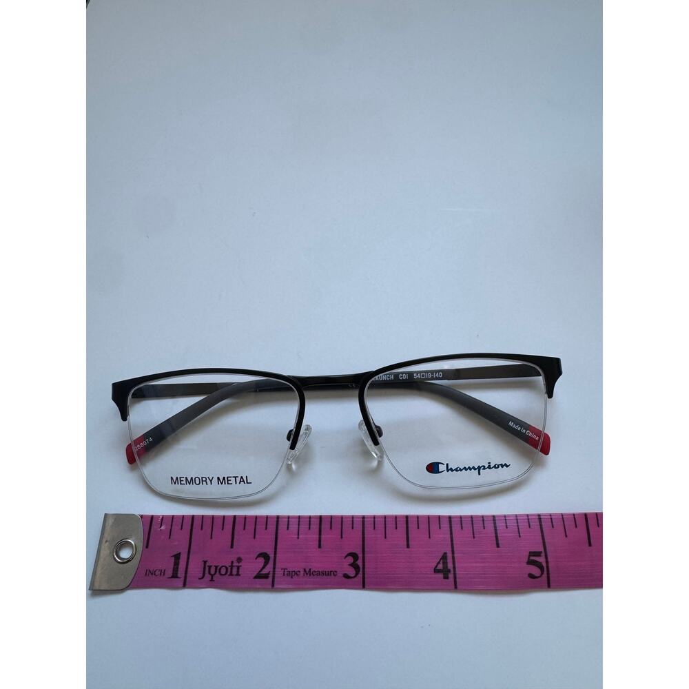 NEW Champion Black Launch Half Rim frames - Picture 4 of 8